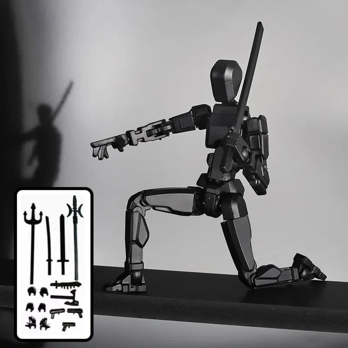 Трансграничный dummy 13 счастливая кукла 13 суставов Движимая DIY декомпрессионный артефакт 3D Print Игрушка манекен