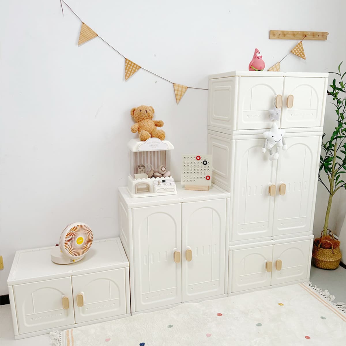 Детские шкафы для хранения большой емкости одежда игрушка шкафчик для кормления ребенка шкаф для одежды комбинированный дом