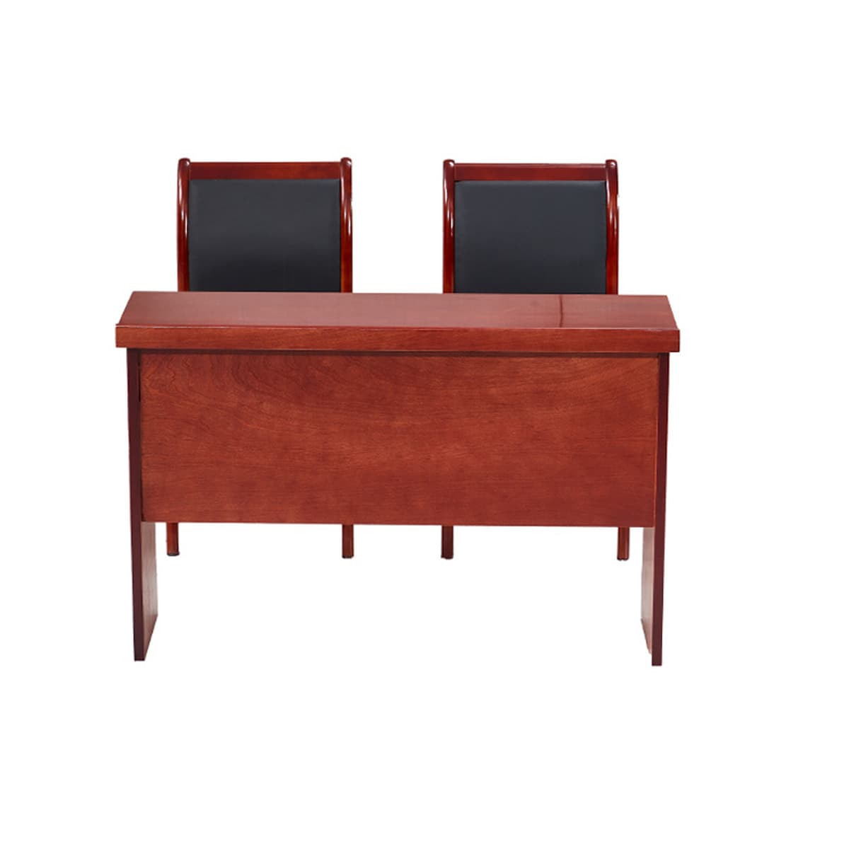 Двойной стол для совещаний Стол 1,2 м Учебный стол Барный стол Краска Твердая древесина Длинный стол Конференц-зал Стол и...