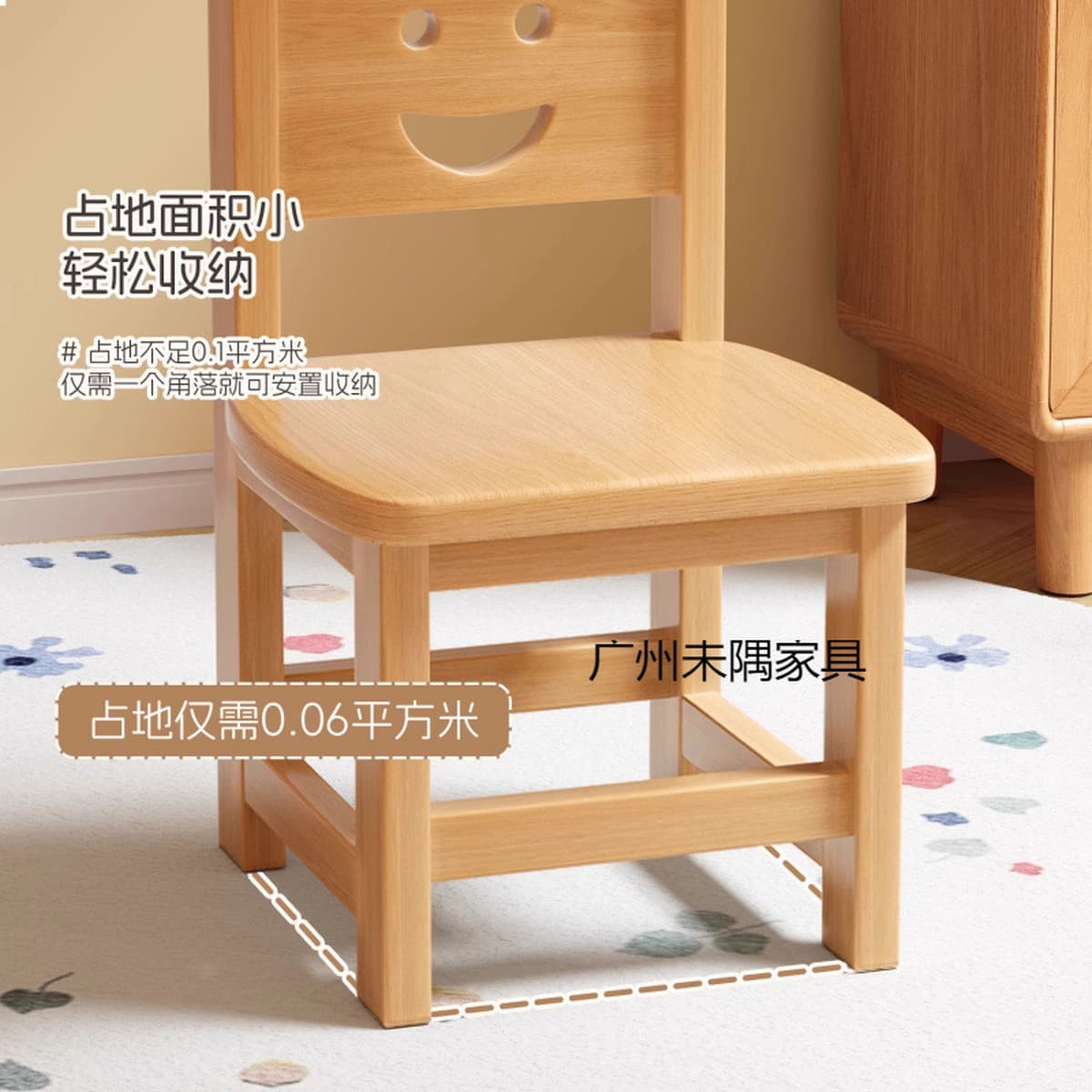 Небольшой деревянный табурет домашнее детское деревянное обедное кресло спинка стула Малый стул детский сад деревянный...