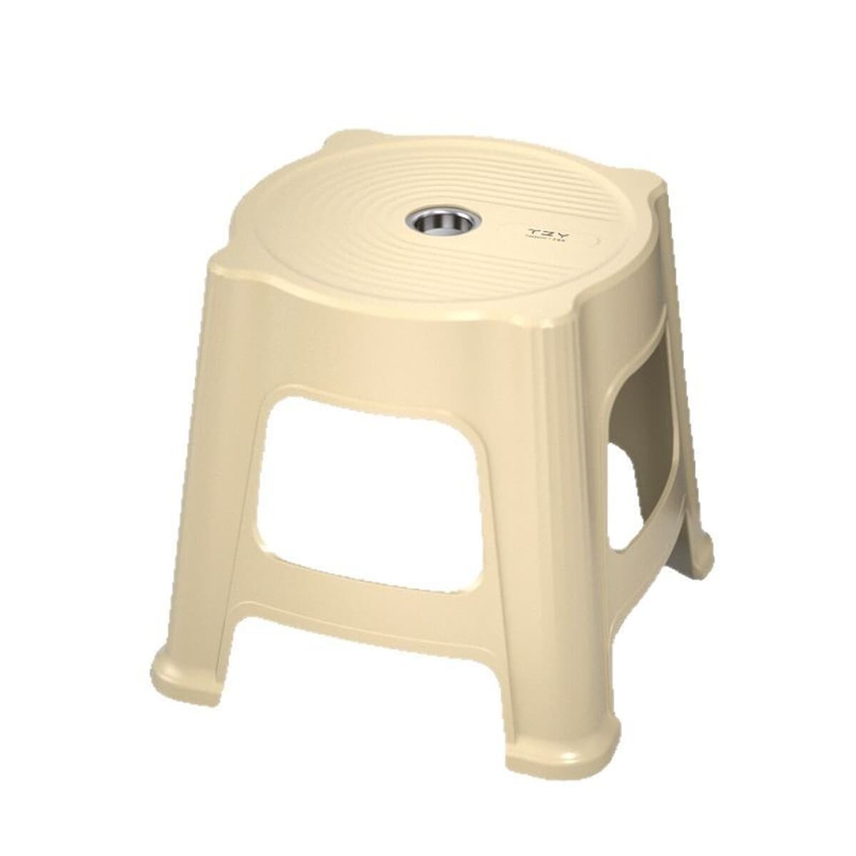 Низкий пластиковый табурет с элитным ощущением для взрослых, утолщенный и штабелируемый круглый низкий табурет, высокий...