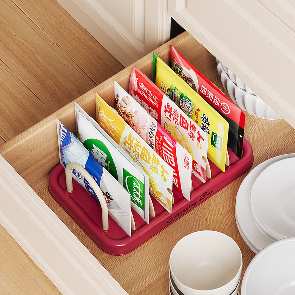 Съемная полка для хранения приправ Съемная полка для кухонных тарелок Регулируемая столешница Книжная полка оптом
