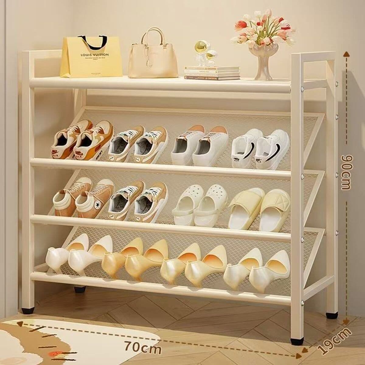 Многоярусная подставка для обуви для прихожей, для дома, общежития, аренды, с возможностью демонстрации обуви