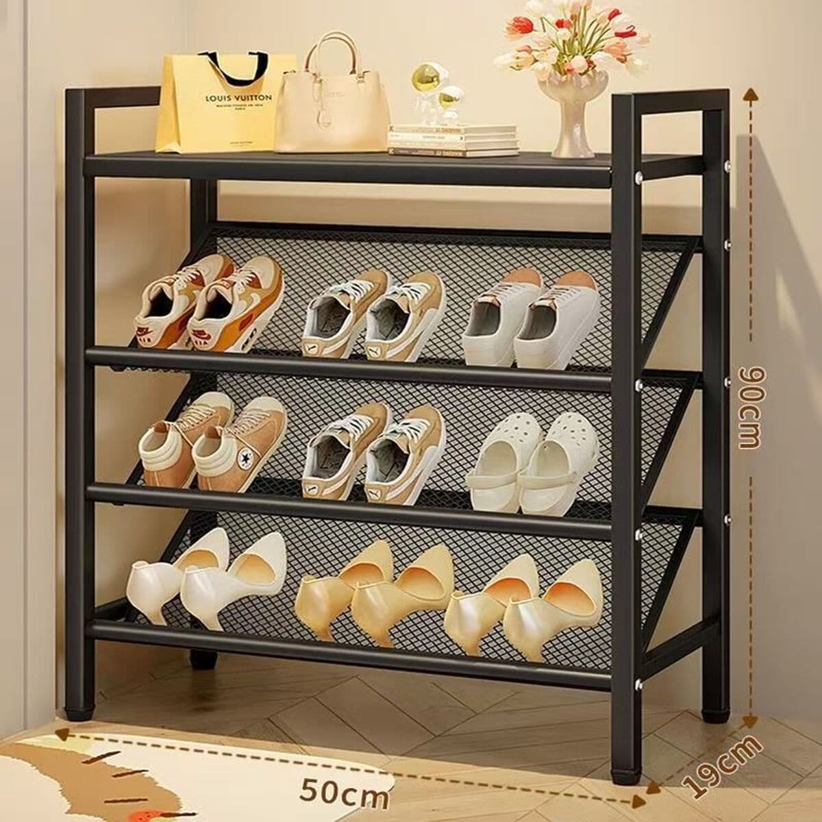 Многоярусная подставка для обуви для прихожей, для дома, общежития, аренды, с возможностью демонстрации обуви