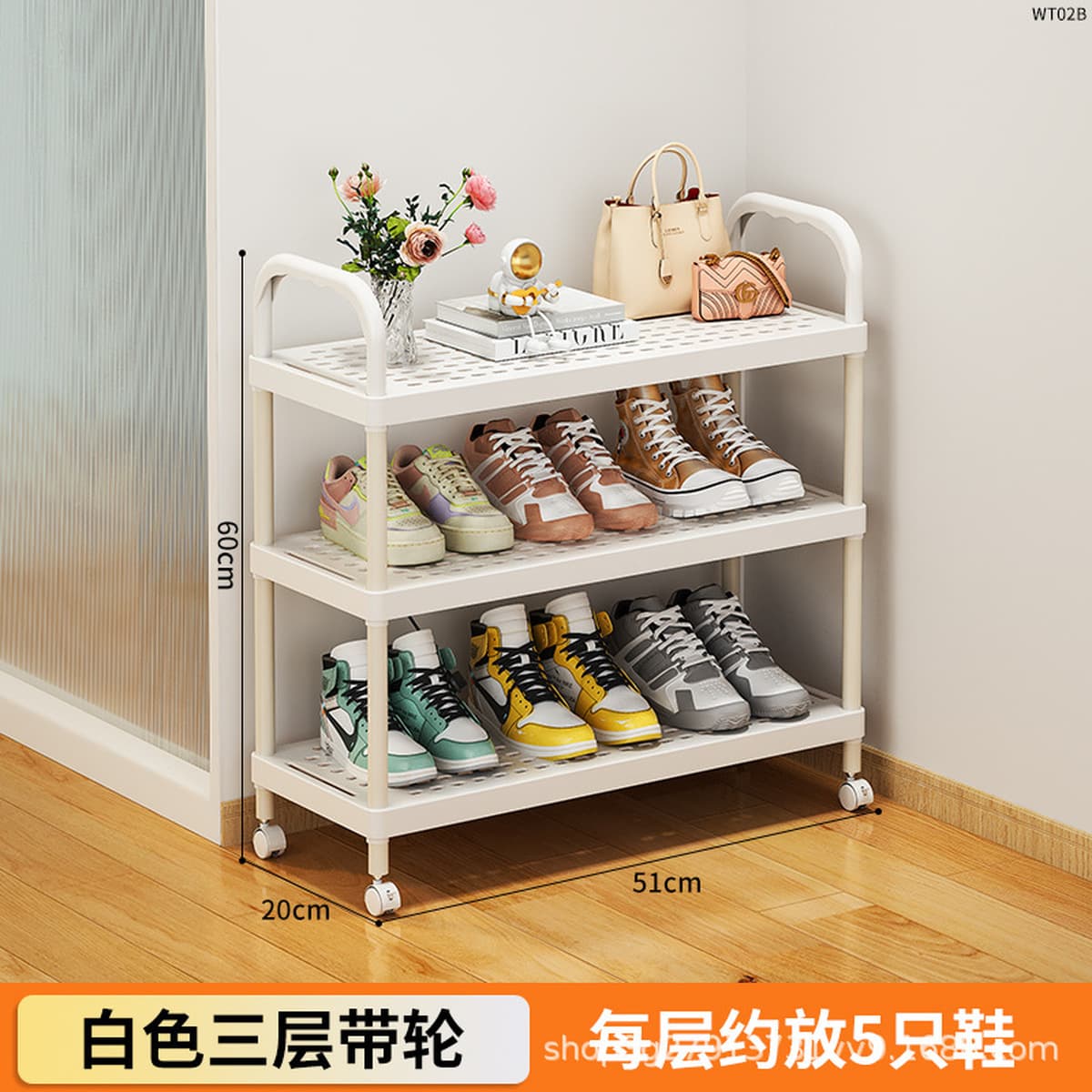 Новая стойка для обуви простой дверной проем многослойная сборка общежития