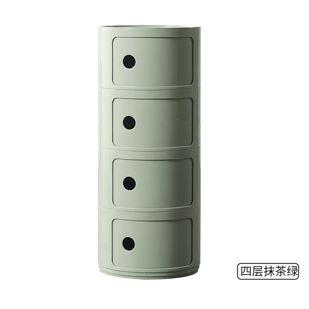 Nordic ins Круглая тумбочка Современный Простой Белый Креативный Маленький Шкаф Мини Простой Пластиковый Боковой Шкаф