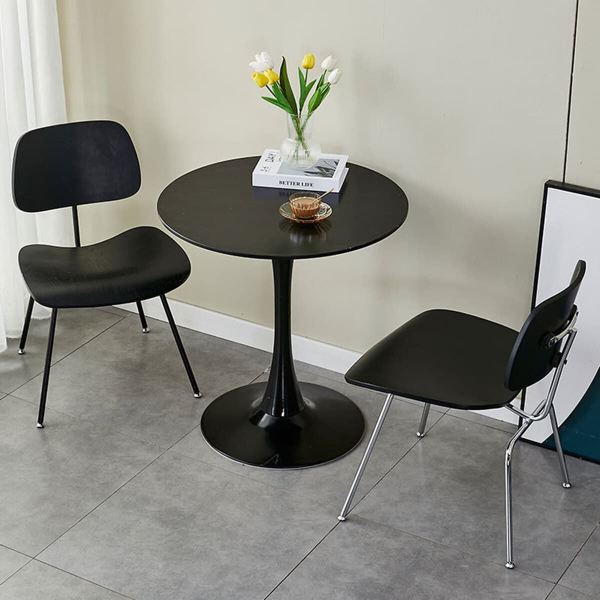 Скандинавский кованый обеденный стул для внешней торговли, современный минималистичный домашний стул со спинкой,...