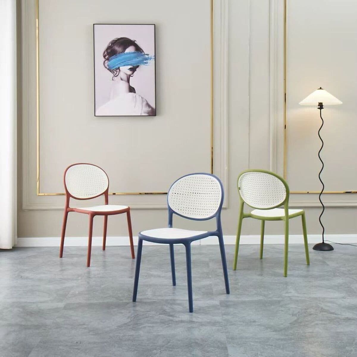 Пластиковый стул из ротанга, подержанный стул из ротанга с подлокотниками, дышащий домашний обеденный стул, коммерческий...