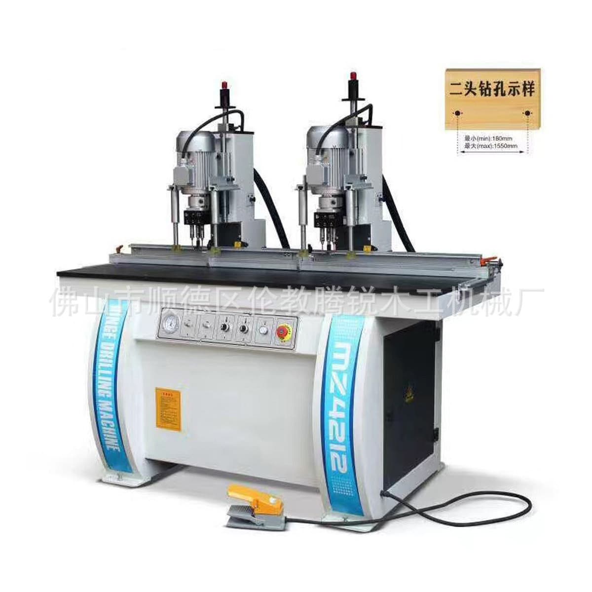 Многошпиндельный сверлильный станок MZ4212 для деревообработки, сверлильный станок для петель, сверлильный станок для...