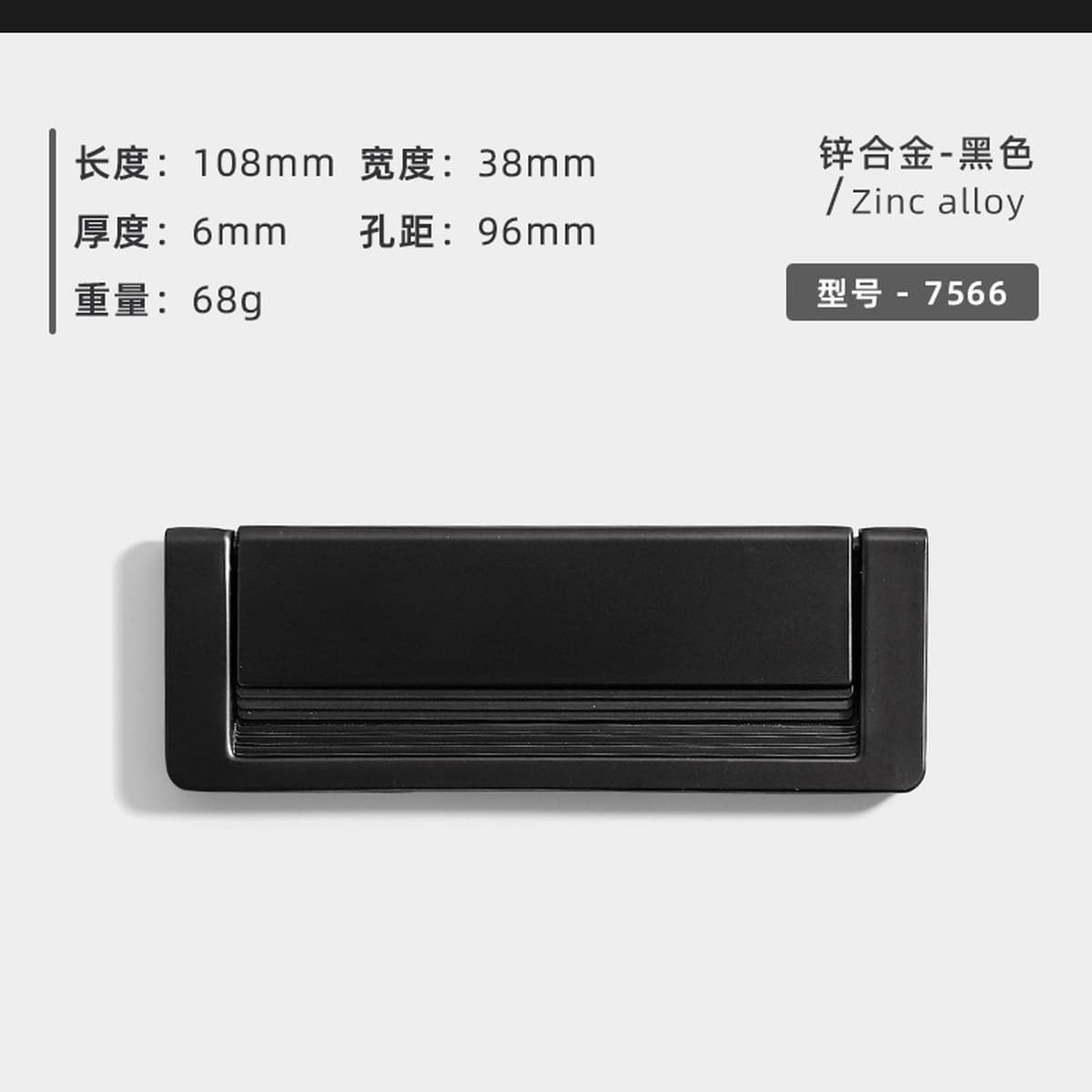 Современная простая черная ручка для дверцы шкафа, невидимая ручка для ящика, дверцы шкафа, гардероба, без перфорации,...