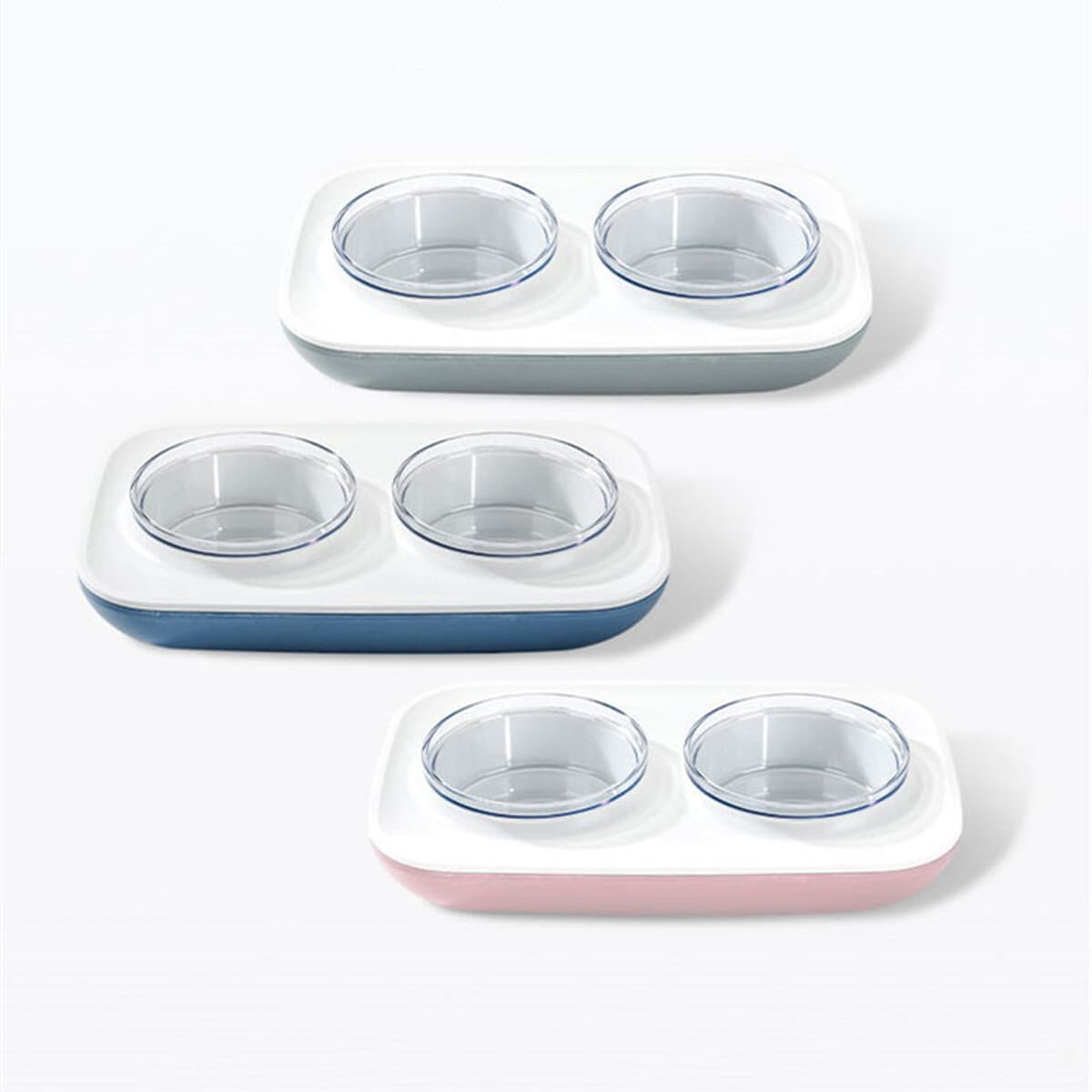 Трансграничный Макарон цвет защиты шеи любимчика двойная миска собачий корм миска кошка миска собака миска универсальная...