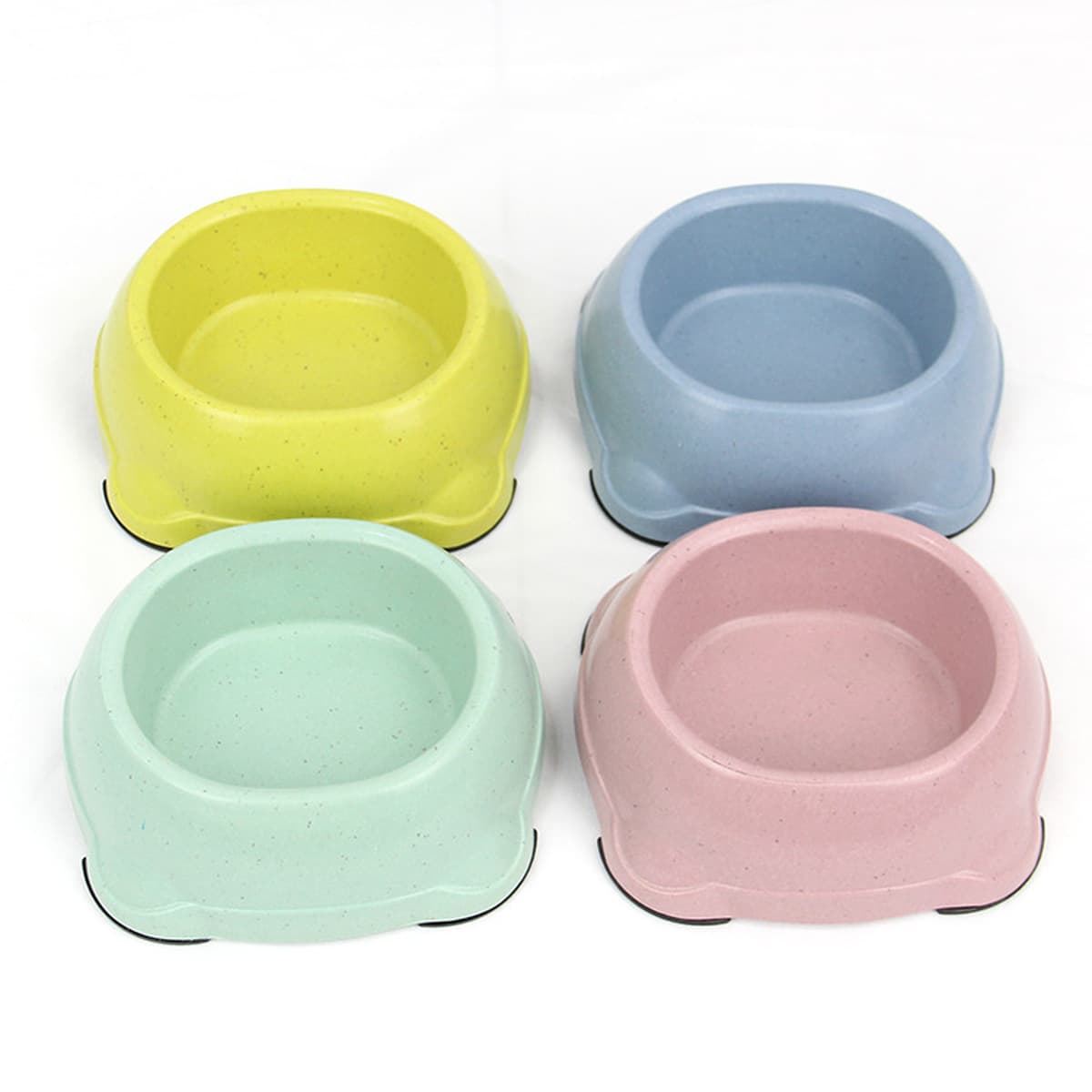 Товары для домашних животных бамбуковое волокно собака миска макарун кошка миска собака миска для воды собака рисовый...