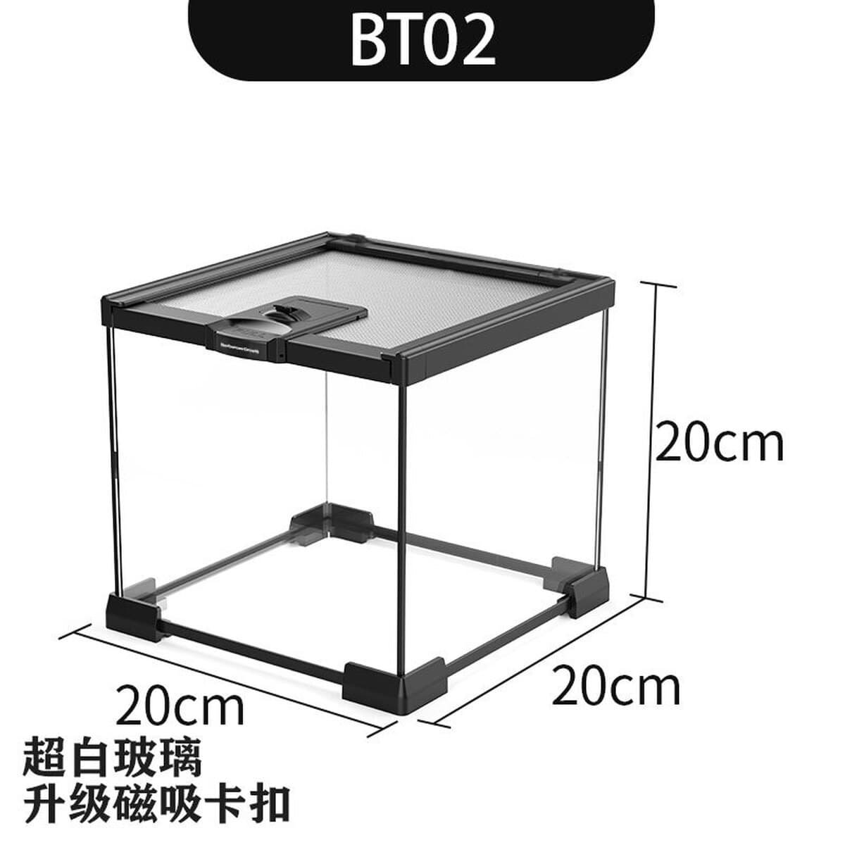 Jar Rainforest стеклянная коробка для кормления домашних животных ящик для лазания ящерица экологическая банка угловая...