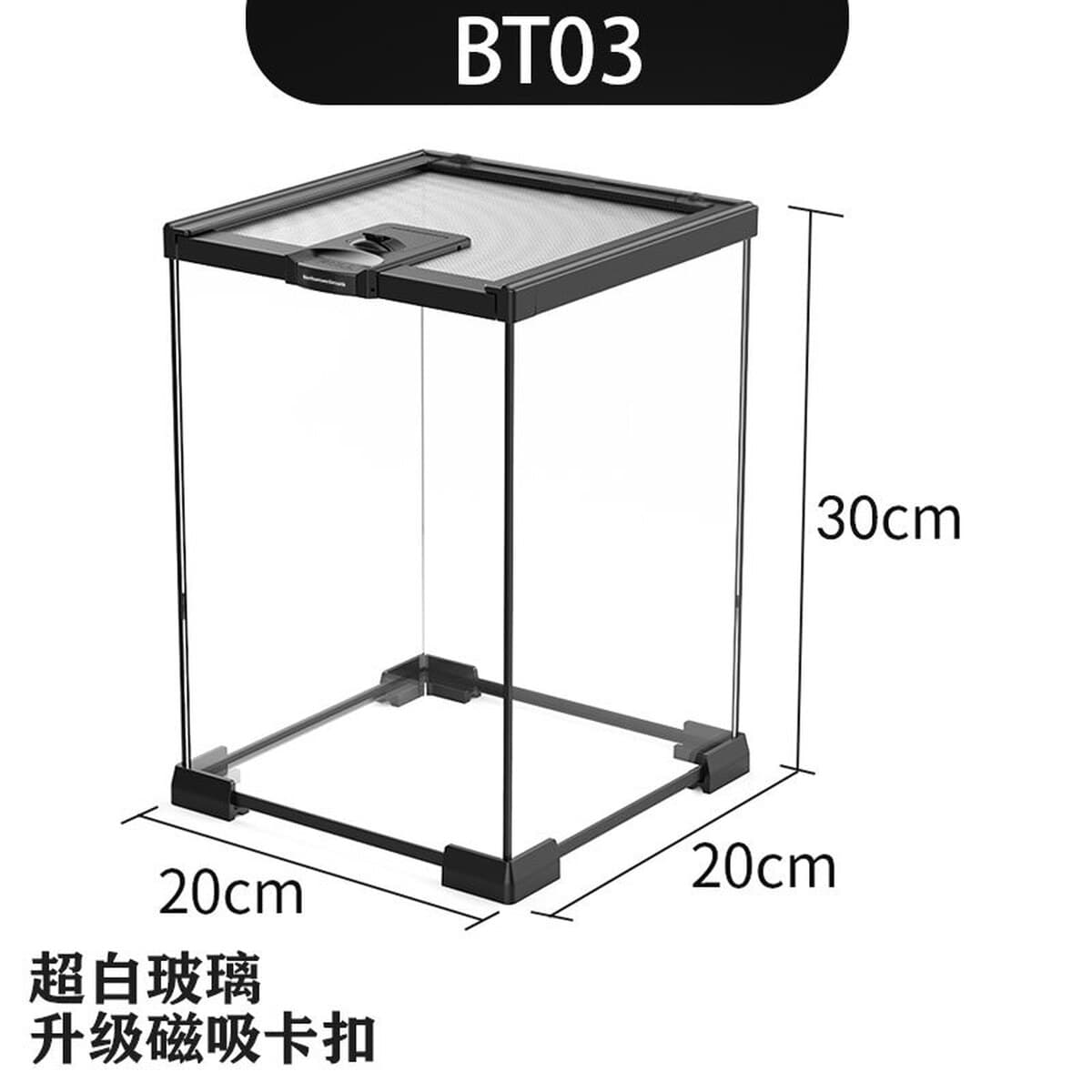 Jar Rainforest стеклянная коробка для кормления домашних животных ящик для лазания ящерица экологическая банка угловая...