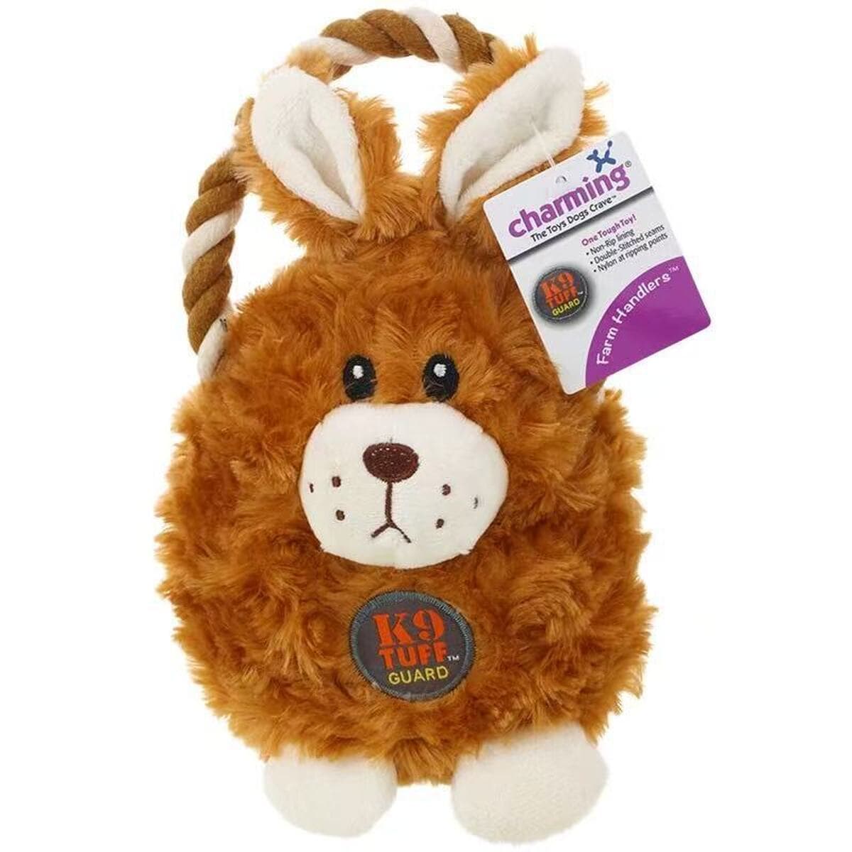 Qimin CharmingPet Farm Series Игрушки для собак Товары для домашних животных Шлифовка зубов Звуковые мягкие успокаивающие...