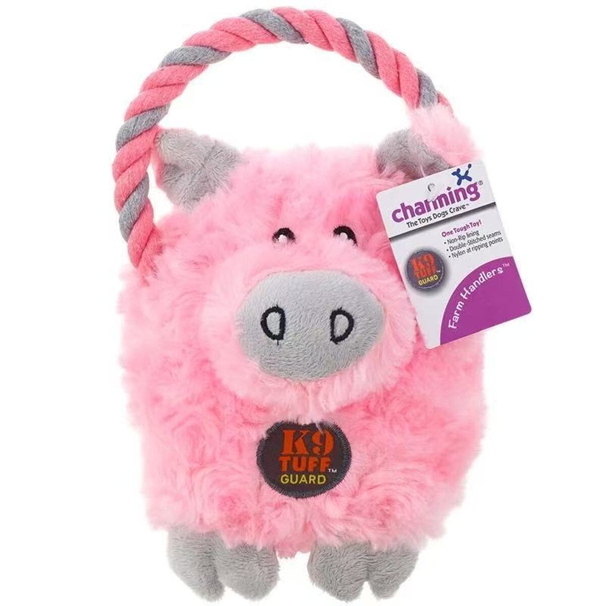 Qimin CharmingPet Farm Series Игрушки для собак Товары для домашних животных Шлифовка зубов Звуковые мягкие успокаивающие...