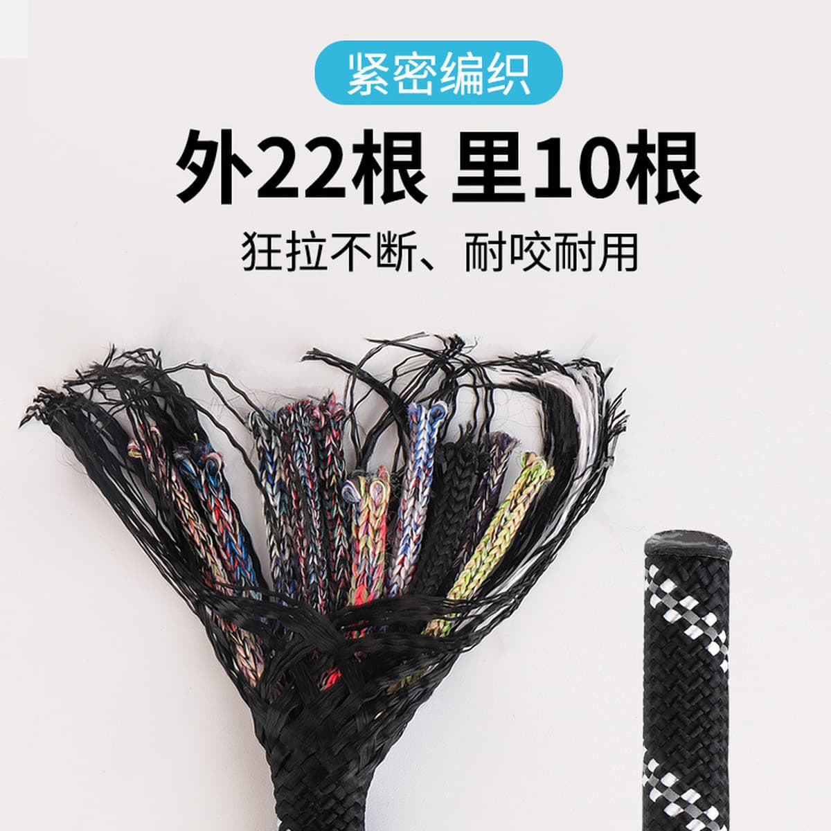 Трансграничная новая веревка для собак Товары для животных Тяговая веревка Светоотражающая нейлоновая круглая веревка...