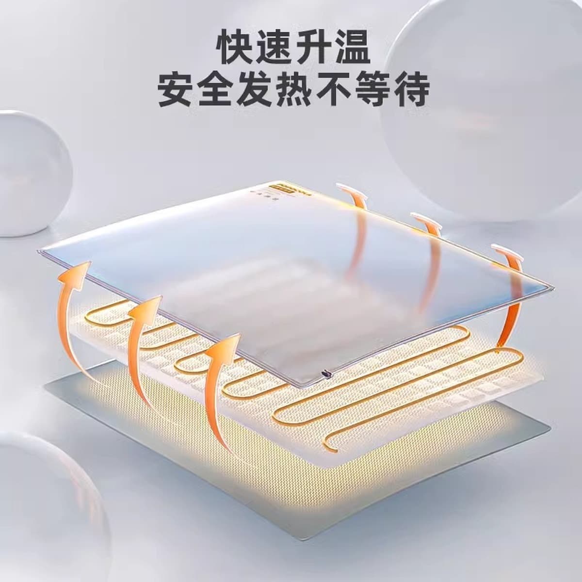 Электрическое одеяло для домашних животных, электрическая грелка, водонепроницаемая для собак и кошек, маленькая грелка,...