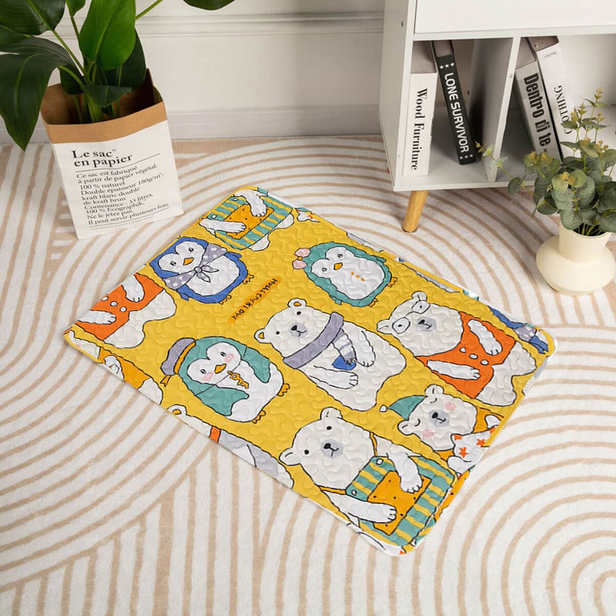 Универсальный коврик для домашних животных Four Seasons Коврик для собак Спящий Кот Спальный коврик Кошка Клетка Платформа...