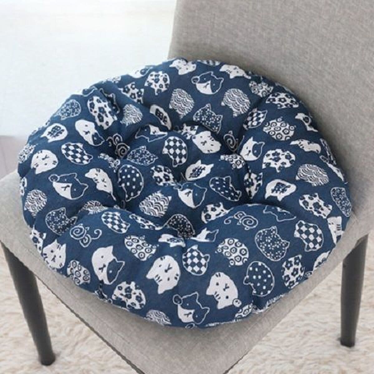 Ротанговое кошачье гнездо Four Seasons Универсальный кибер-знаменитость Зимний теплый кашпо Кошачья кровать Кошачья...