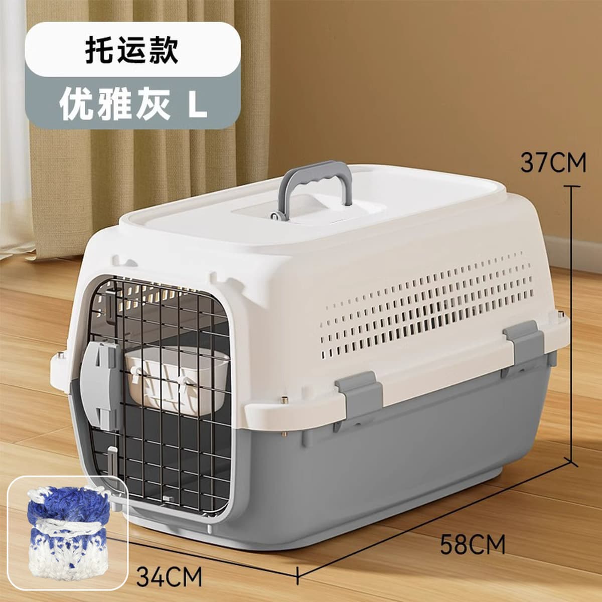 Cat Air Case Pet Consignment Исходящий Портативный Кошка Клетка Кошка Сумка Собака Транспортный Чехол Принадлежности