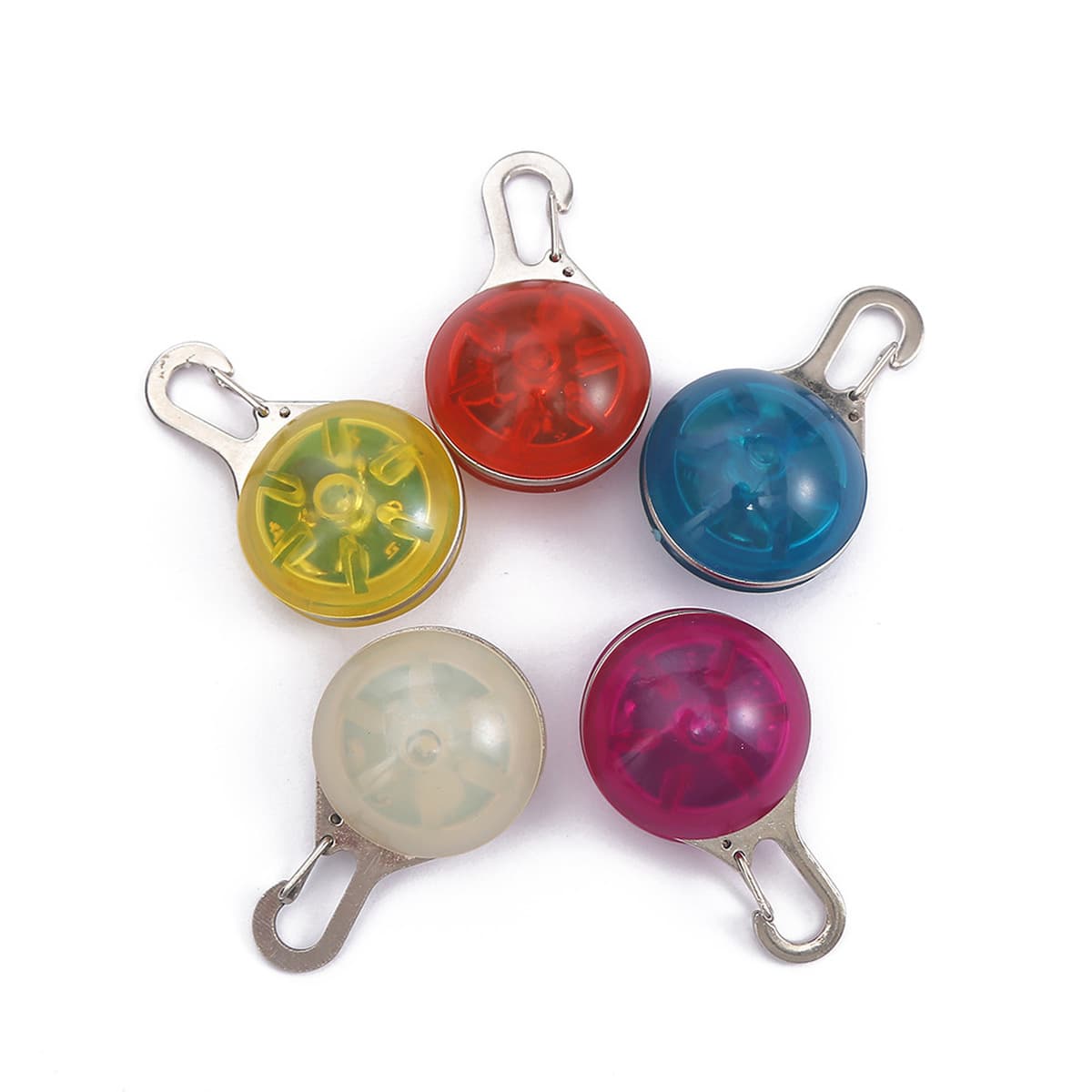 Ночной выгул собаки светодиодный светящийся кулон вспышка собаки предотвращает потерю ночных фонарей