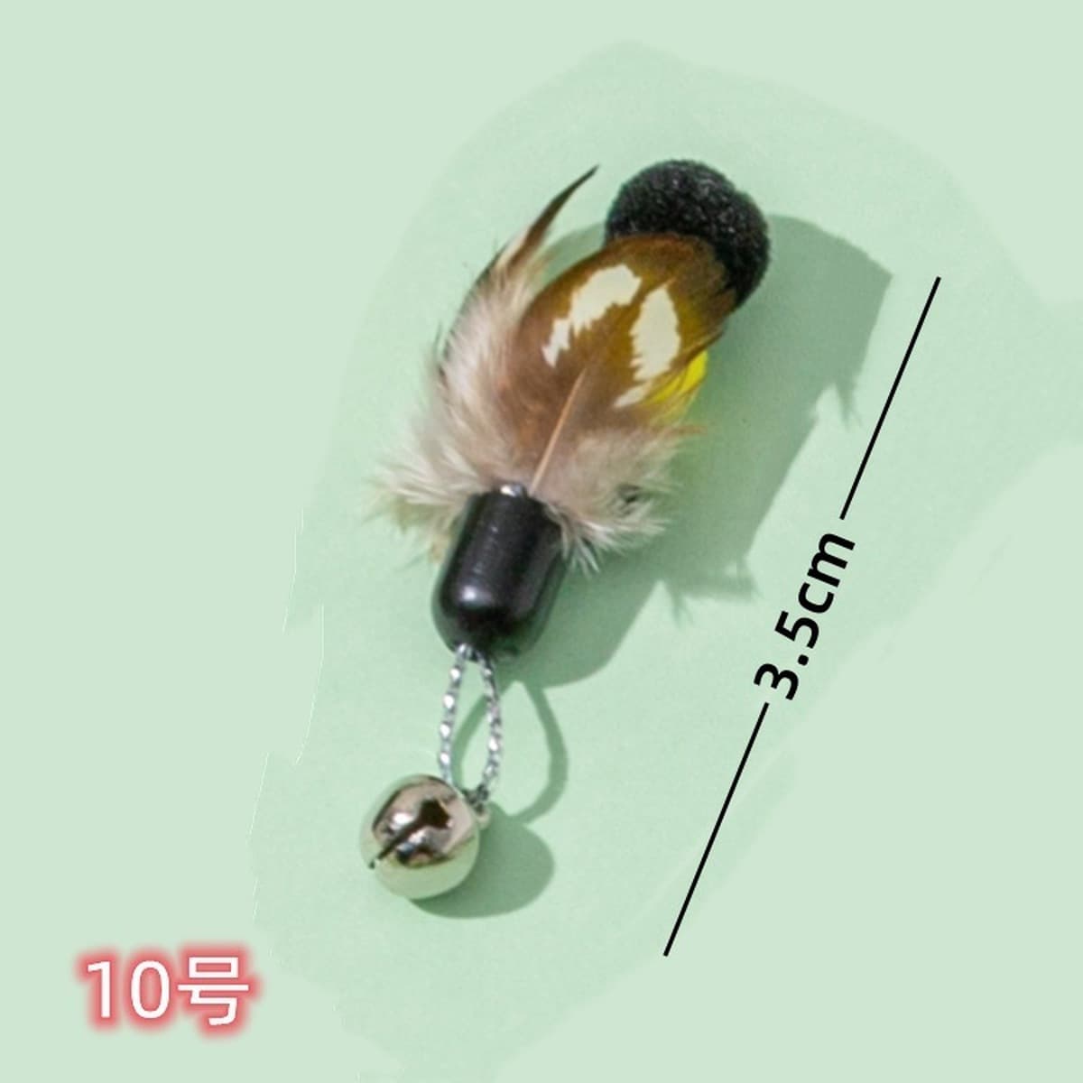 Новая кошачья палка имитация насекомого Замена головы маленькое летающее насекомое кошачья палка зоотовары производители...