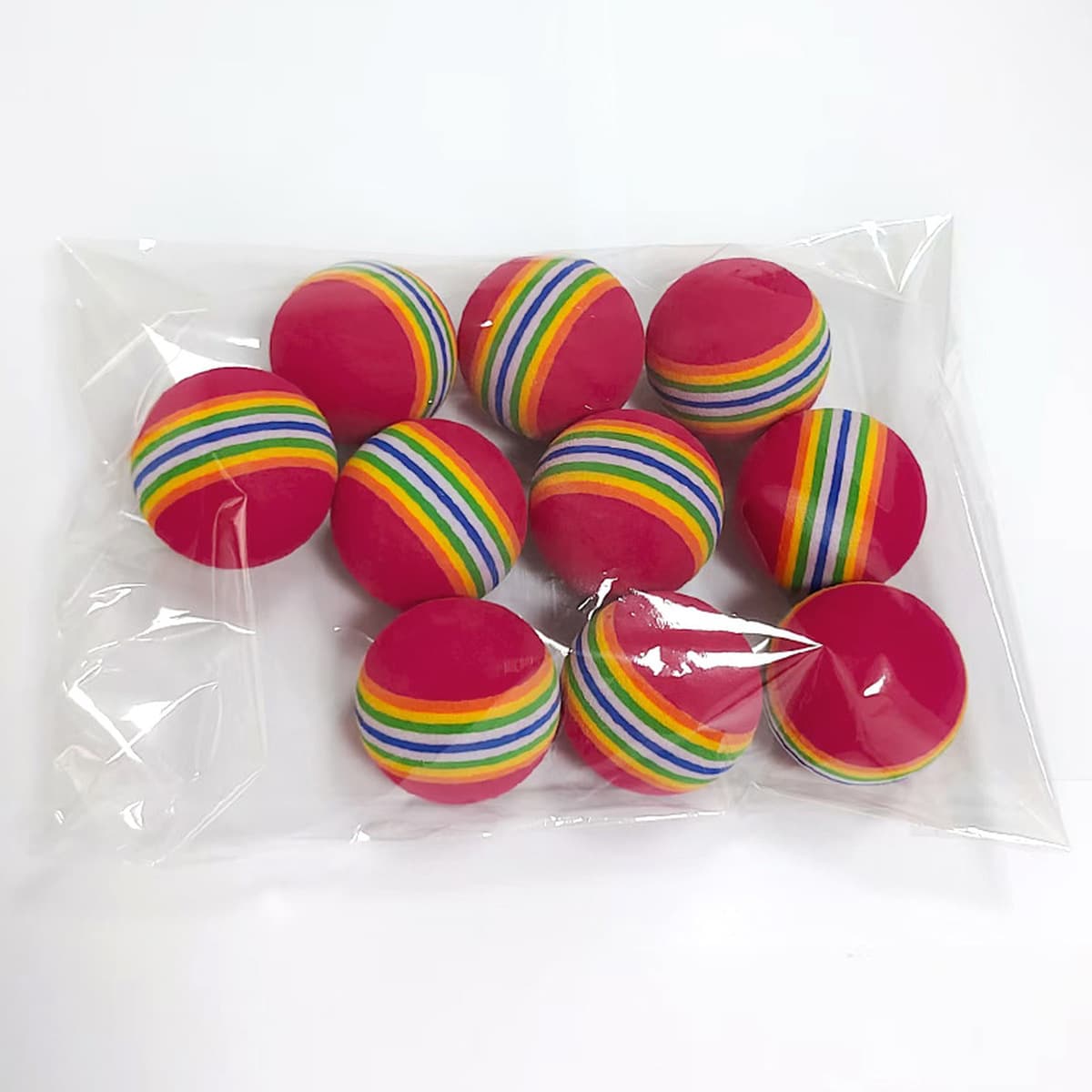 Радужная игрушка мяч кошка Твердый эластичный мяч зоотовары котенок щенок мяч игрушка Кот мяч EVA плавающая вода