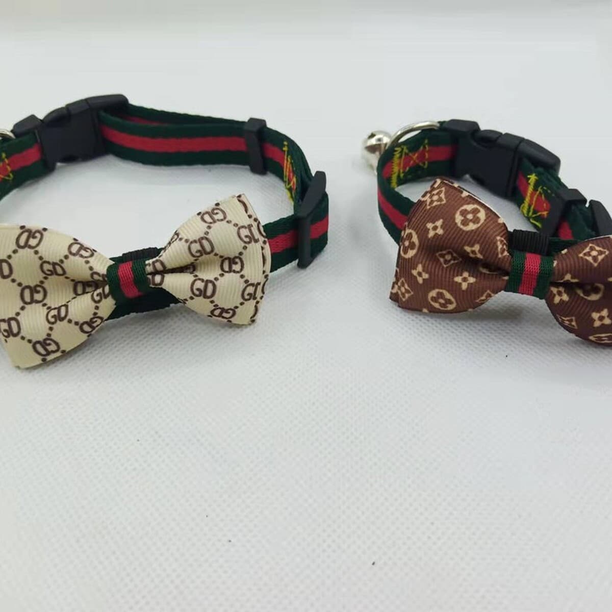 Принадлежности для домашних животных щенок нейлоновый ошейник-Бабочка Регулируемый светоотражающий нейлоновый ошейник костюм...