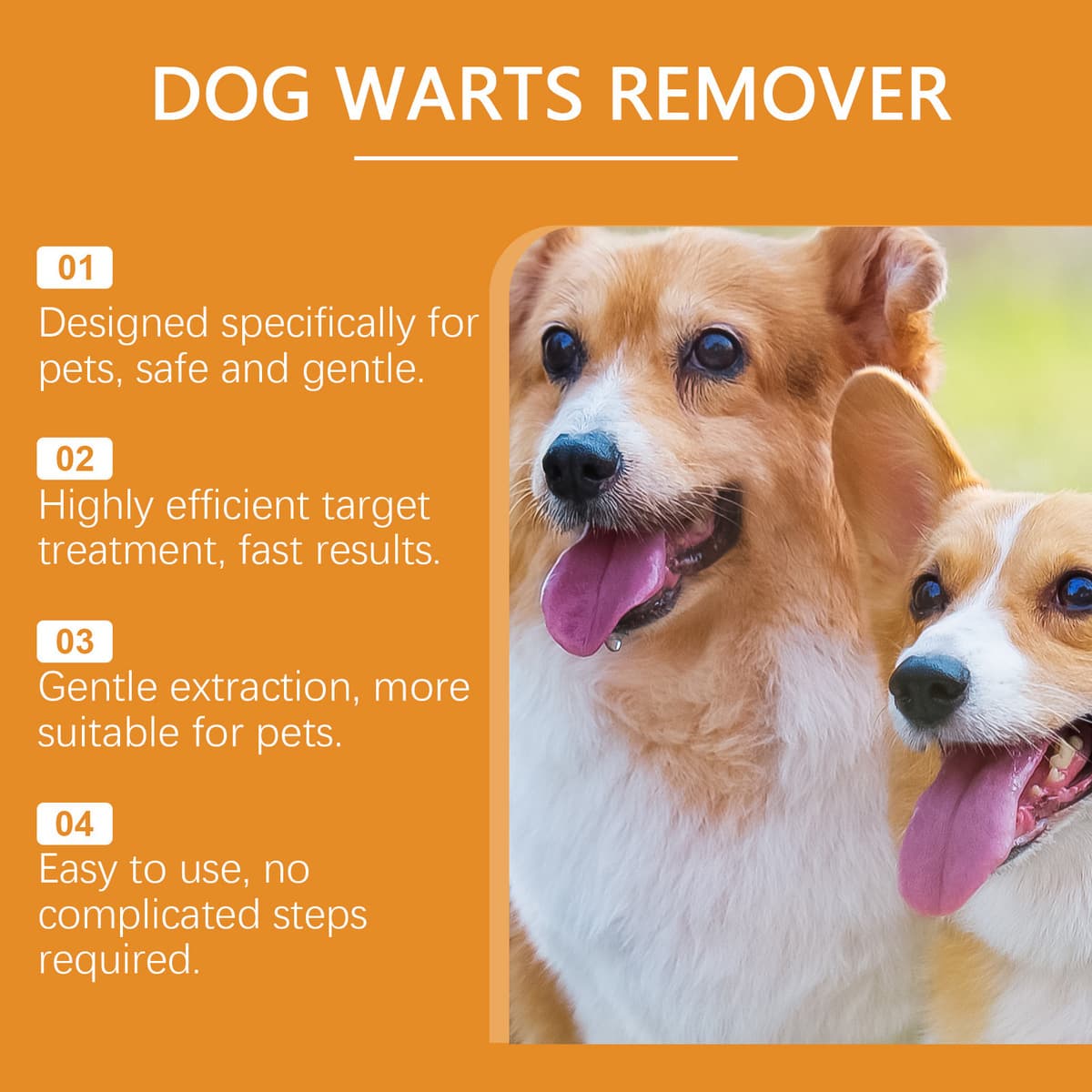 YEGBONG Домашние животные Кью жидкость Домашние животные собаки кожи этикетки для очищения мясных гранул бородавки...