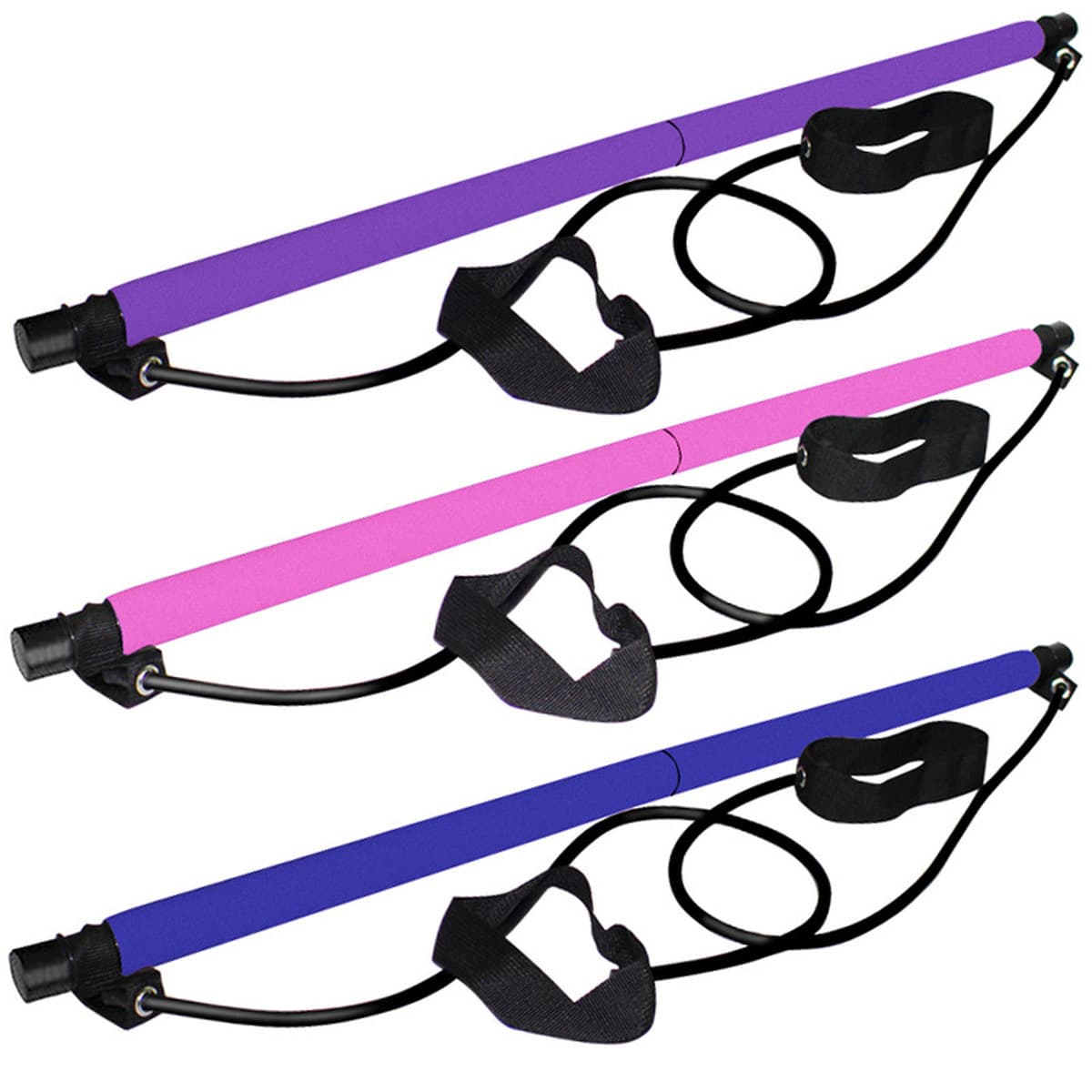 Оборудование для йоги, палка для пилатеса, фитнес, спорт, домашний женский педальный натяжитель, эластичная лента, натяжная...