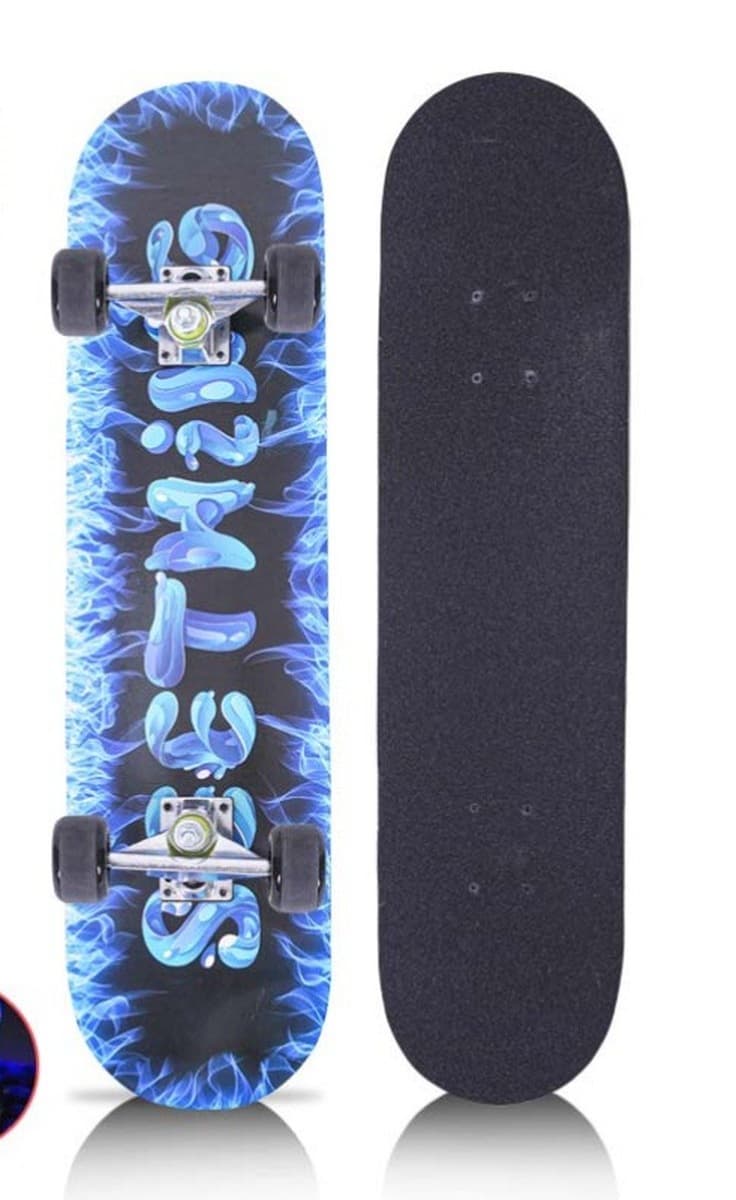 Скейтборд для начинающих, профессиональный, двойной наклон, для детей, подростков, взрослых, мальчиков и девочек,...