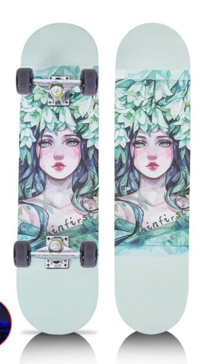 Скейтборд для начинающих, профессиональный, двойной наклон, для детей, подростков, взрослых, мальчиков и девочек,...