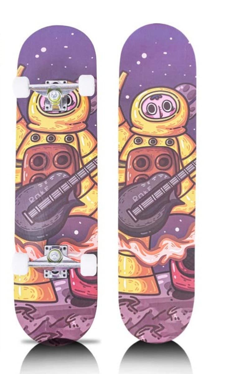 Скейтборд для начинающих, профессиональный, двойной наклон, для детей, подростков, взрослых, мальчиков и девочек,...