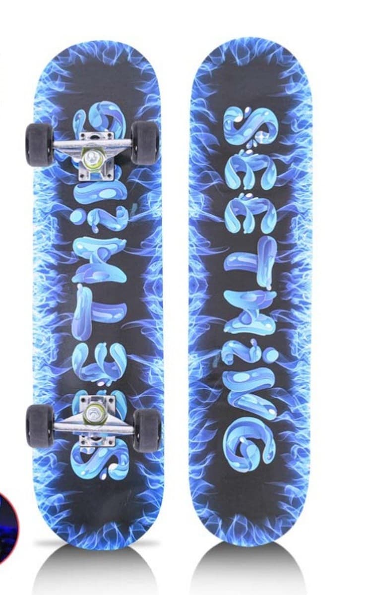Скейтборд для начинающих, профессиональный, двойной наклон, для детей, подростков, взрослых, мальчиков и девочек,...