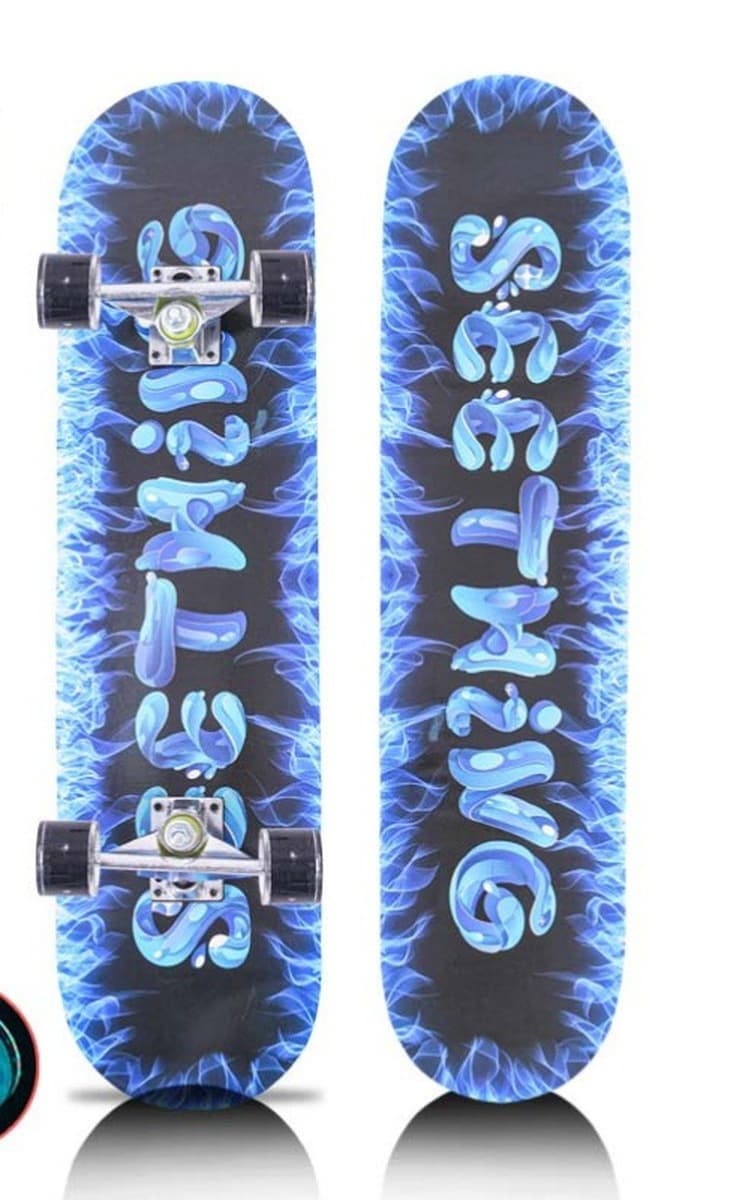 Скейтборд для начинающих, профессиональный, двойной наклон, для детей, подростков, взрослых, мальчиков и девочек,...