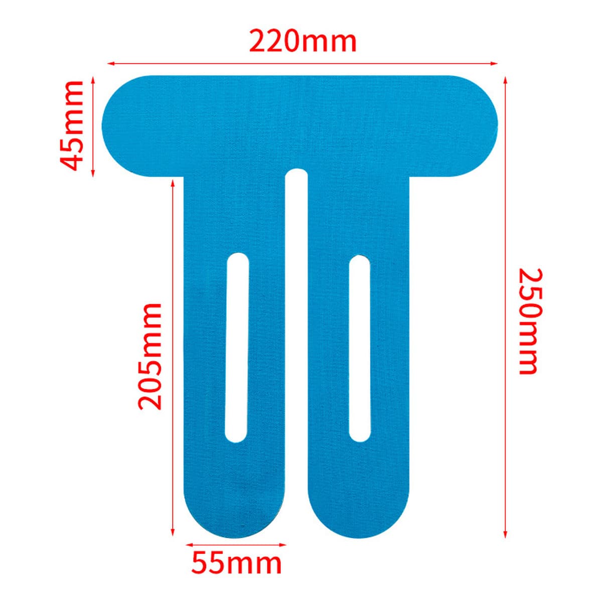 Пластырь для мышц колена, предварительно нарезанный, для марафона, бега, спорта, защитный эластичный бандаж, пластырь для...