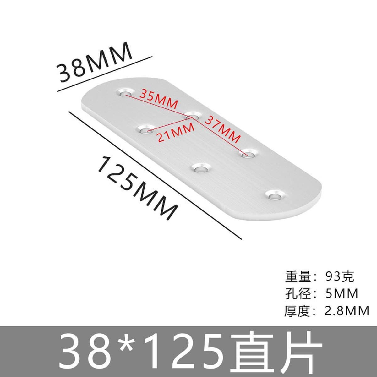 Угловой кронштейн из нержавеющей стали, фиксатор под прямым углом 90 градусов, регулируемый кронштейн с длинным отверстием,...