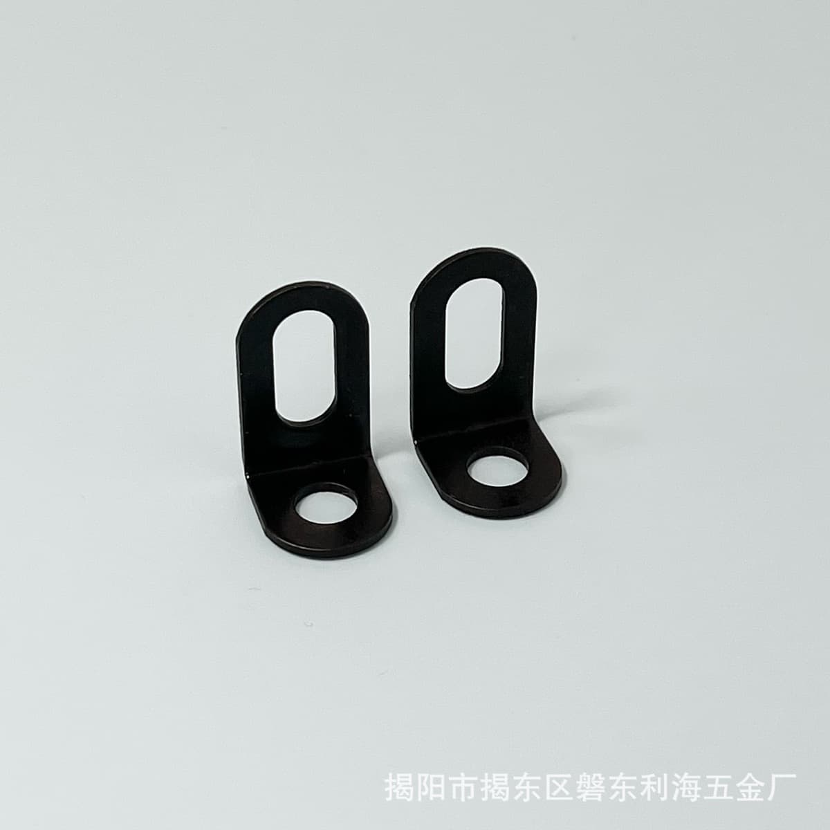 Прямоугольная опора для полки, аксессуары для корпусной мебели, черное соединение, фиксированный кронштейн, подвижный...