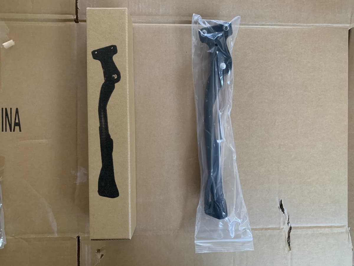 Поддержка велосипеда Горный дорожный велосипед Алюминиевый сплав Боковая опора для ног Регулируемая Опора с двойным...