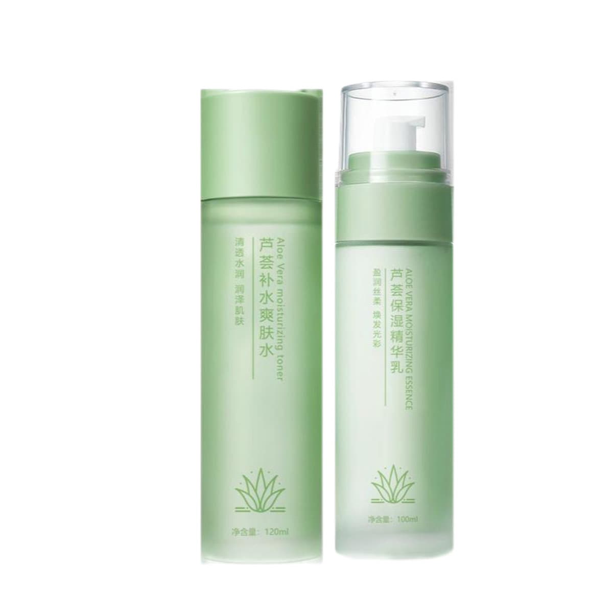 Qiao Fuli водный крем с алоэ Весна и лето Освежающий тоник для восстановления следов прыщей увлажняющая эссенция для кожи...