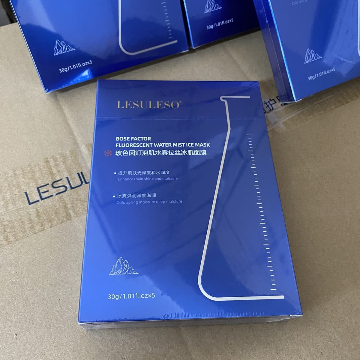 Lisu Lisu Астаксантин Транексамовая кислота Лампа Осветляющая маска для кожи Новая версия Укрепляющая успокаивающая маска...