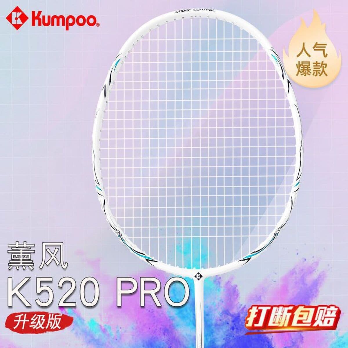 Ракетка для бадминтона Xunfeng K520pro полностью углеродная профессиональная долговечность