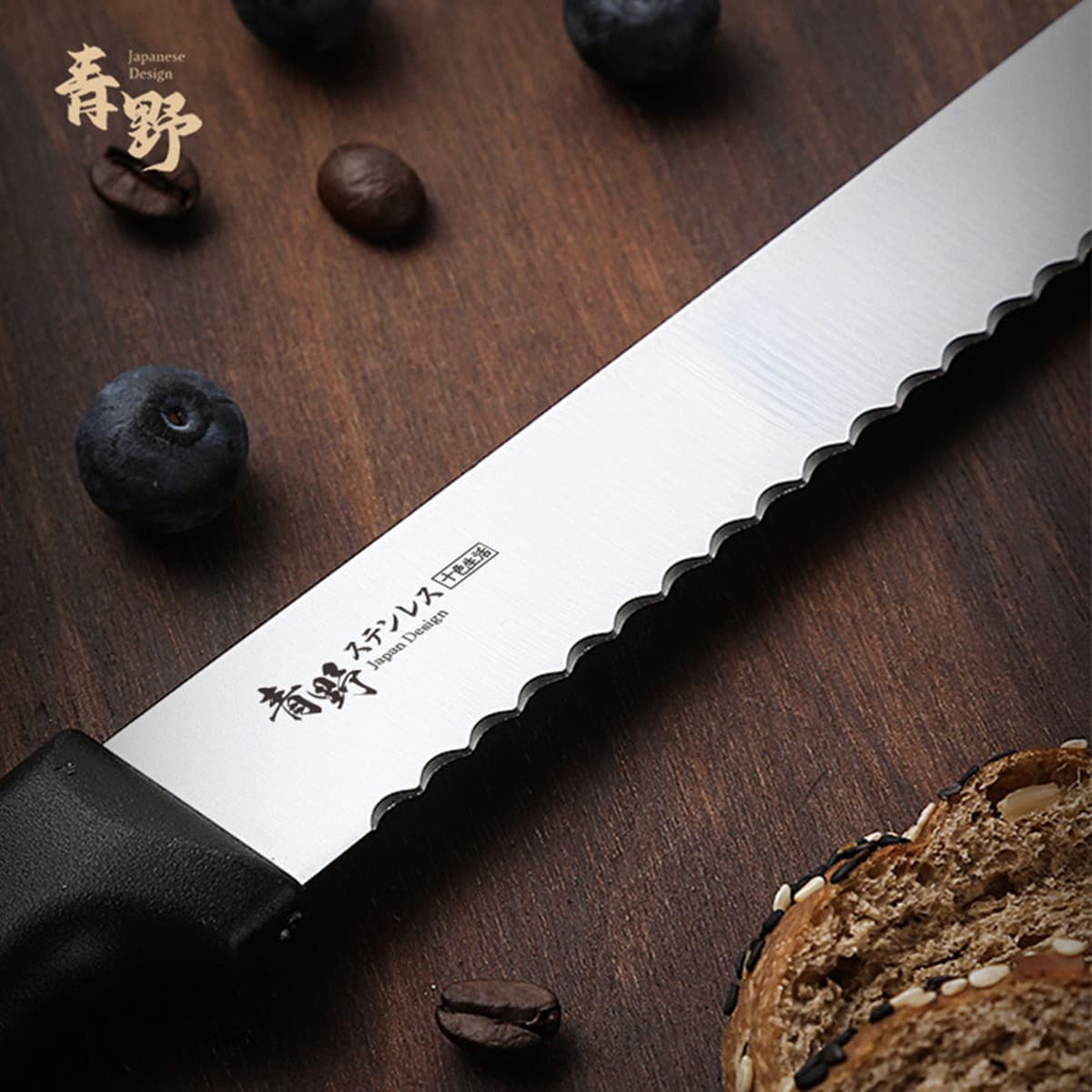 Нож для хлеба из нержавеющей стали, пилообразный нож, ломтик, не режущий ломтик торта, пильный нож для тостов, инструмент...