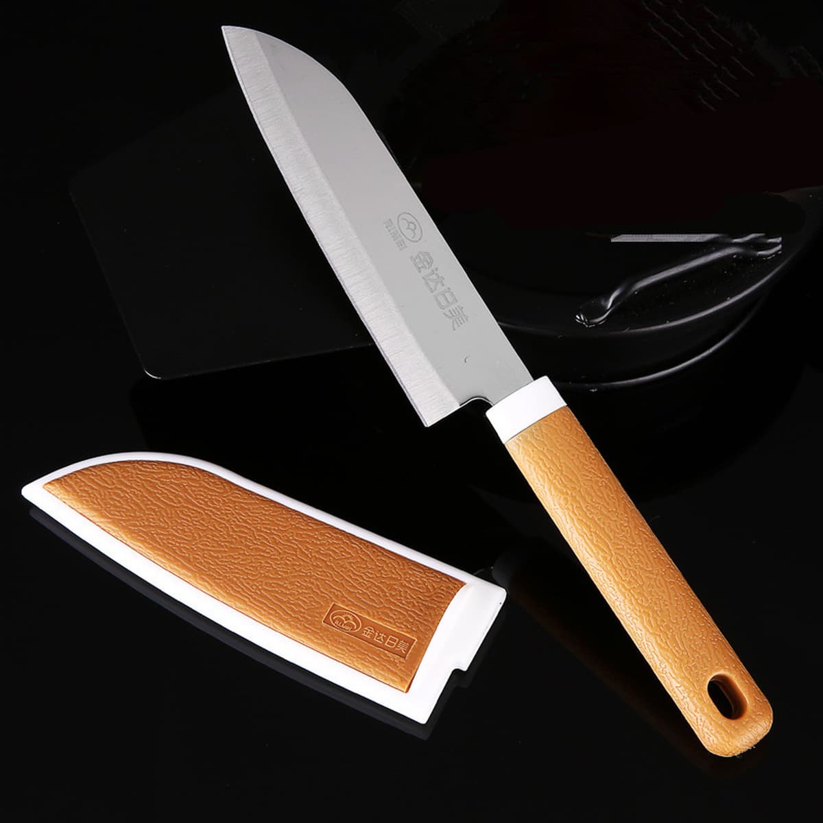 Бесплатная доставка Jinda Rimei нож для фруктов из нержавеющей стали нож для фруктов нож для очистки дыни строгальный нож...