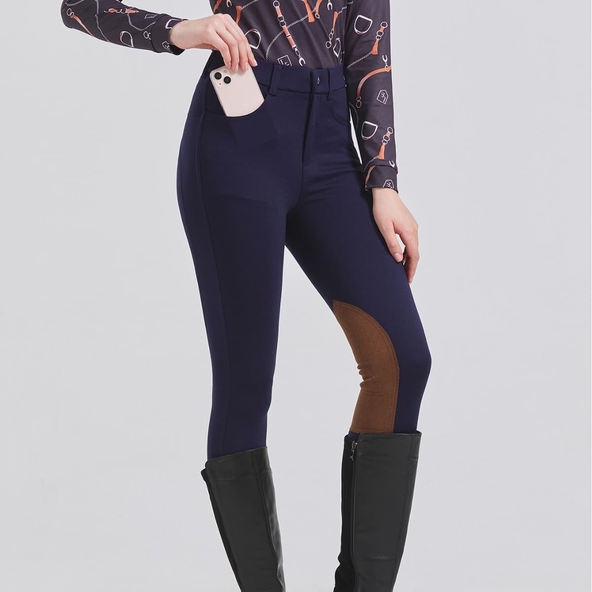 Полу кожаные силиконовые конные штаны износостойкие нескользящие и дышащие конные спортивные штаны для мужчин и женщин...