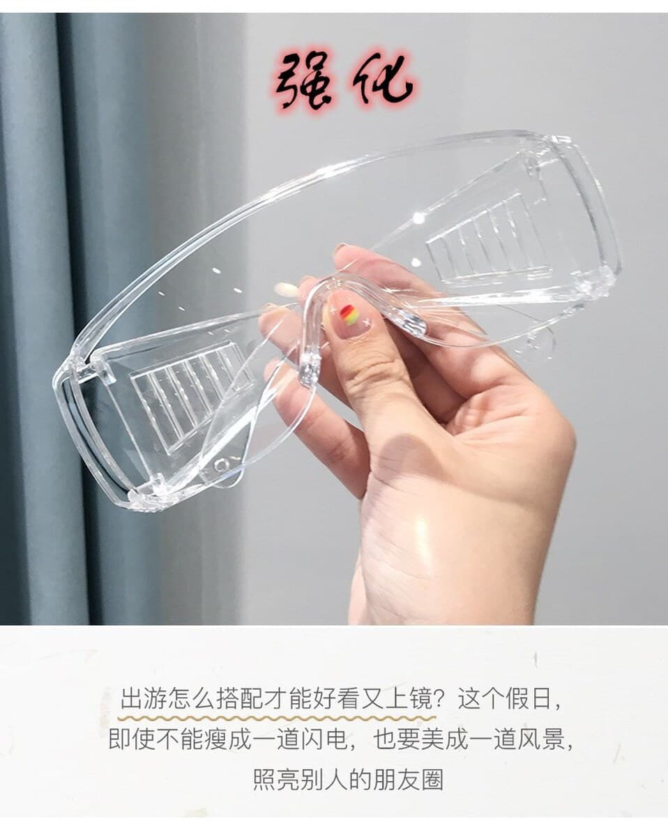 Утолщенные очки с защитой от запотевания высокой четкости, противоэпидемические брызги, очки для защиты от пыли и песка,...