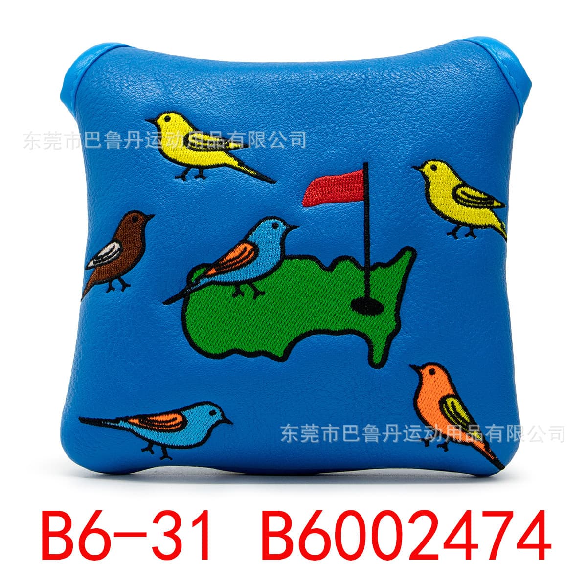 Оптовые чехлы для клюшек для гольфа в наличии, защитные чехлы для головок клюшек, квадратные чехлы для паттеров, чехлы для...