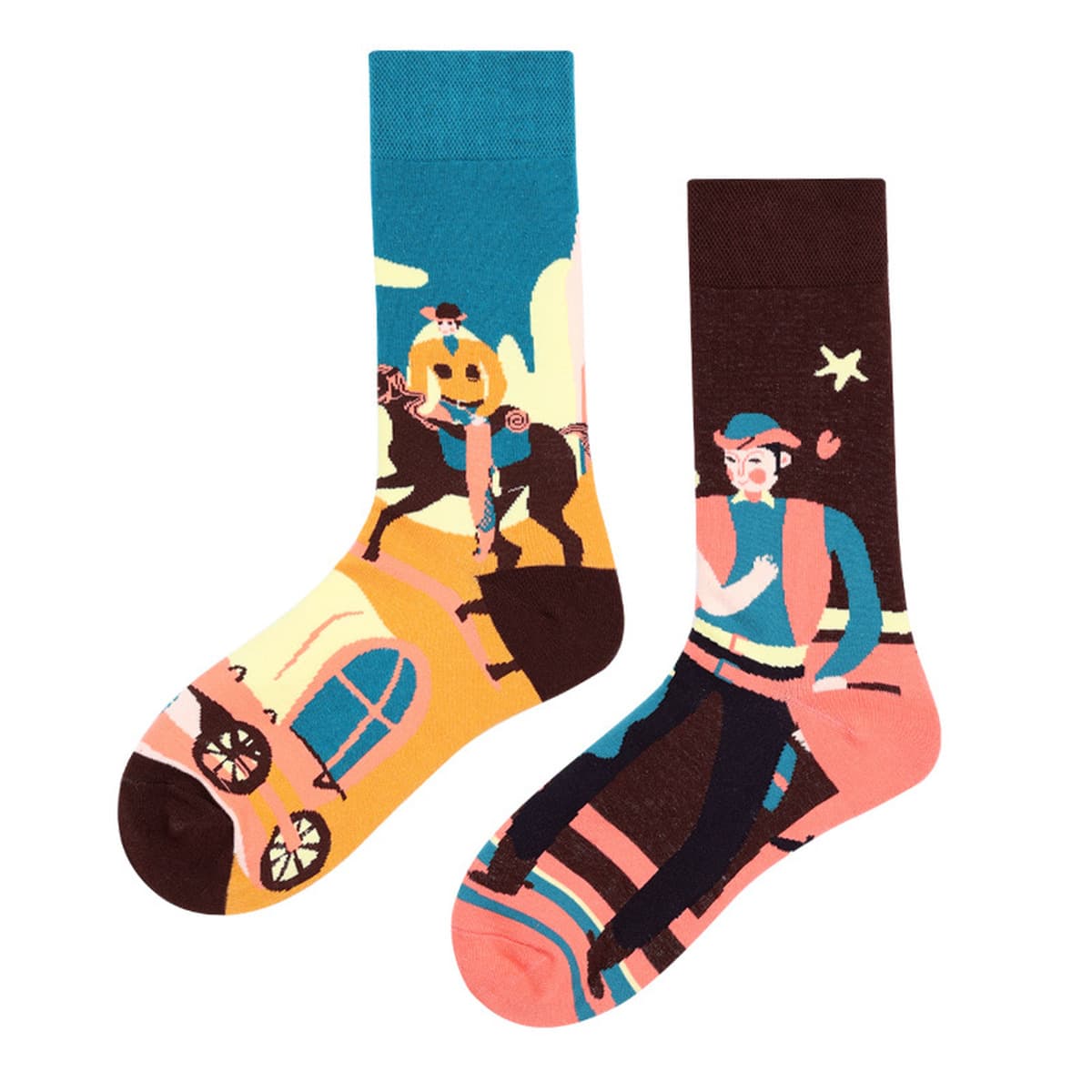 Оригинальные Весенние новые носки для пар, модный бренд, европейские и американские спортивные нерегулярные трансграничные...