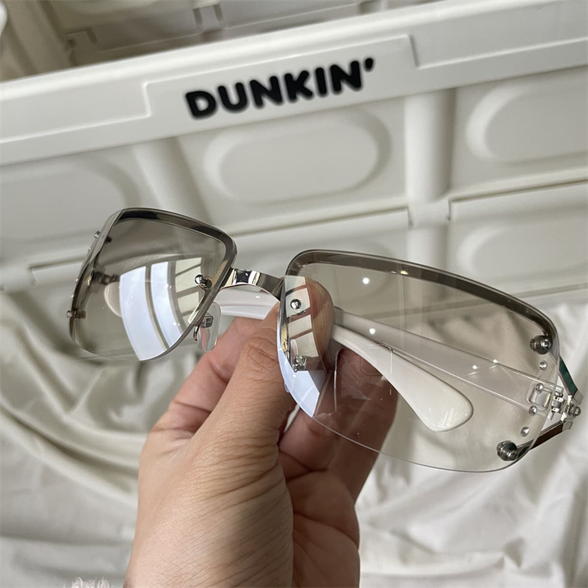 Велоспорт на открытом воздухе Металлические ртутные солнцезащитные очки высокого уровня